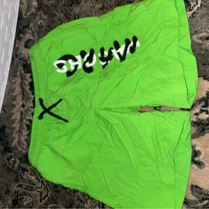 Mark Jacob’s Green Graphic Shorts